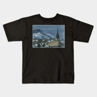 Edinburgh Winter 1 Kids T-Shirt